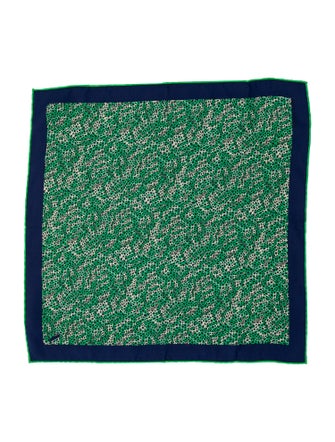 Hermès Silk Tigre Royal Pocket Square