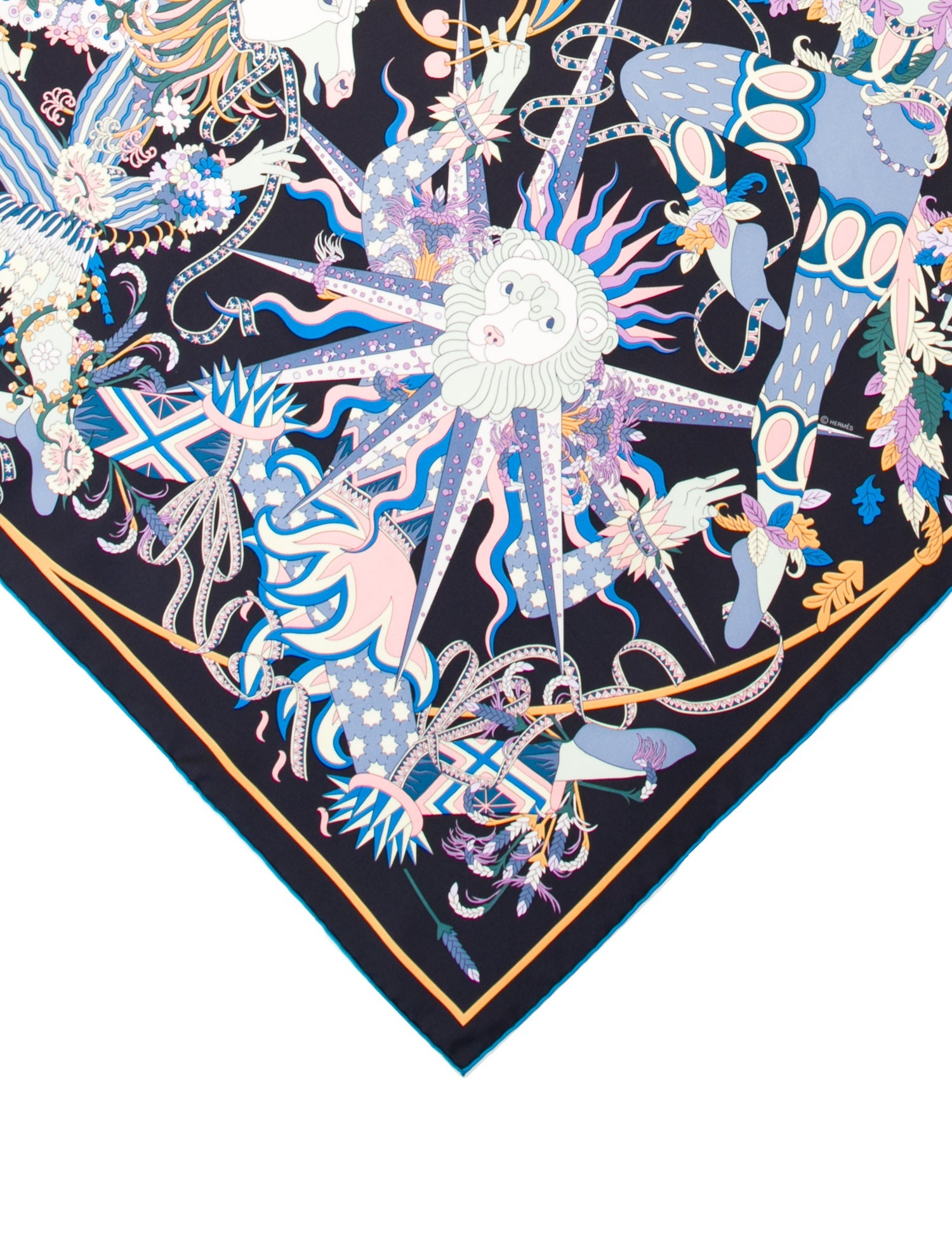 Hermès Le Sacre Des Saisons Silk Scarf w/ Tags