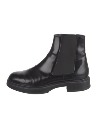 Hermès Leather Chelsea Boots