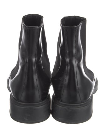 Hermès Leather Chelsea Boots