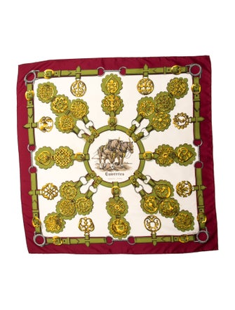 Hermès Cuivreries Silk Scarf
