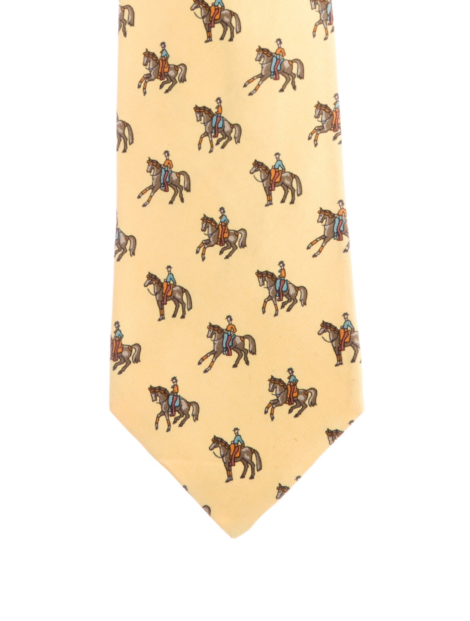 Hermès Vintage Silk Pattern Tie