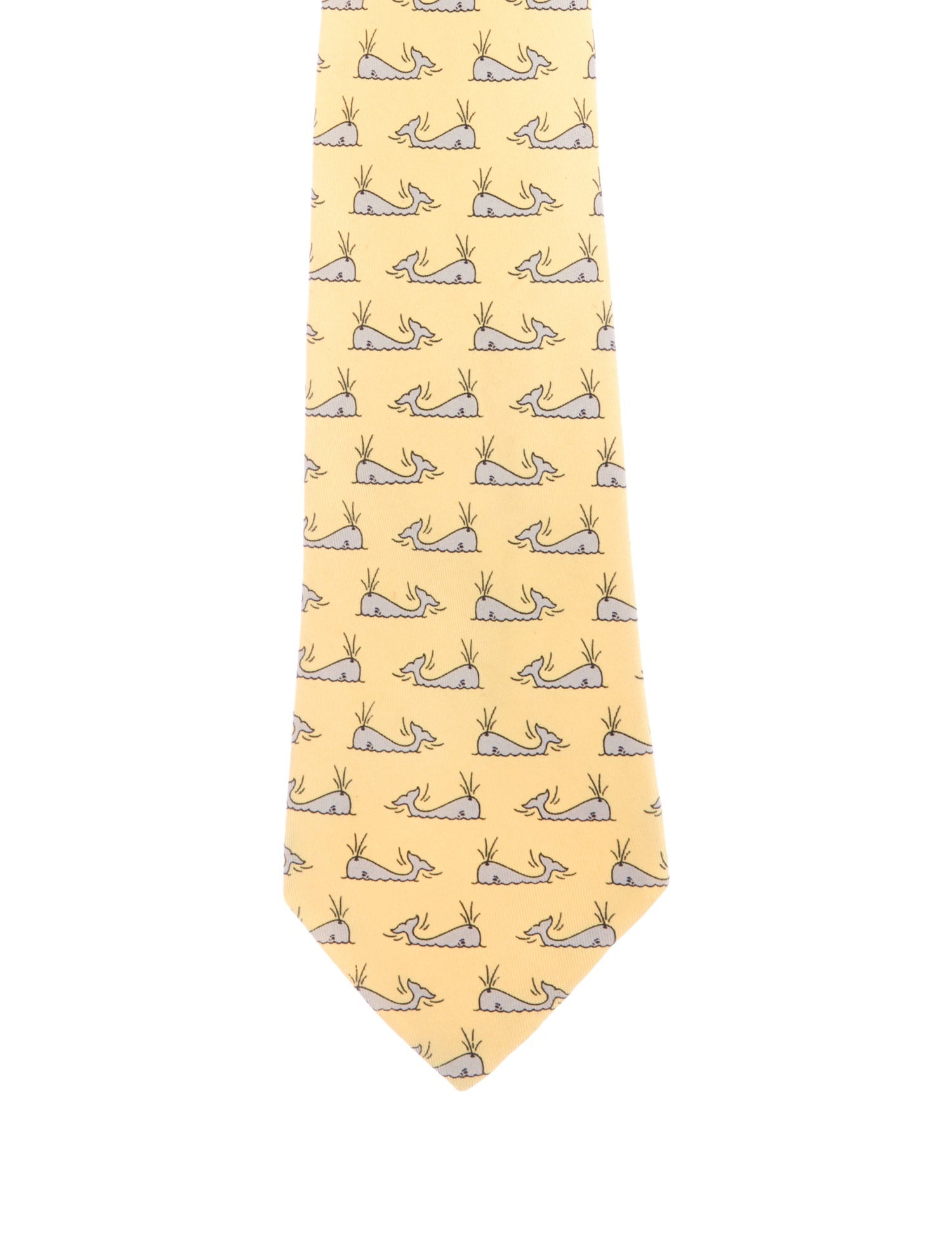 Hermès Vintage Silk Pattern Tie