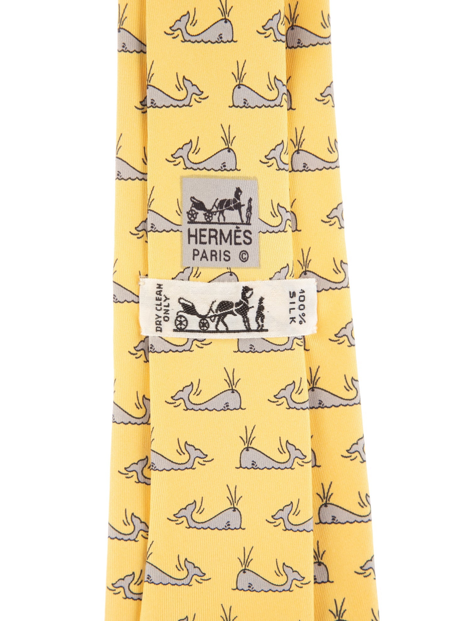 Hermès Vintage Silk Pattern Tie