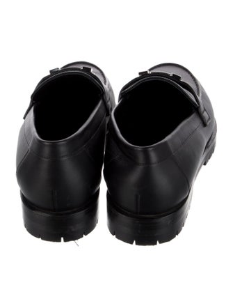 Hermès Faubourg H Logo Loafers