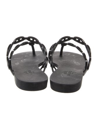 Hermès Island Chaîne d'Ancre Insignia Slides