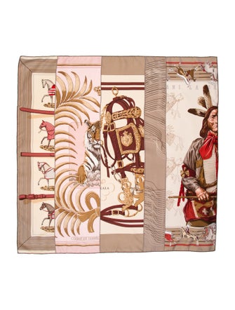 Hermès Carré En Carrés Silk Scarf