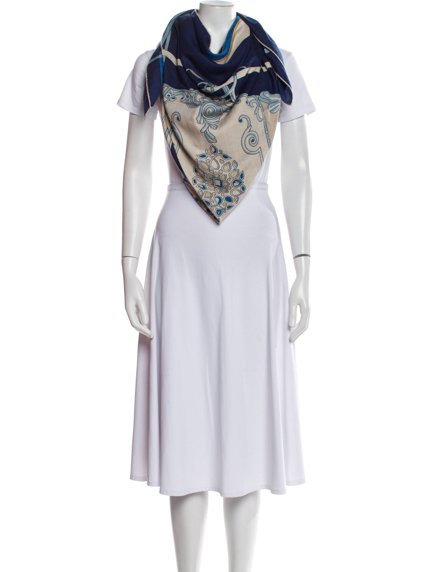 Hermès Coupé de Gala Cashmere Shawl