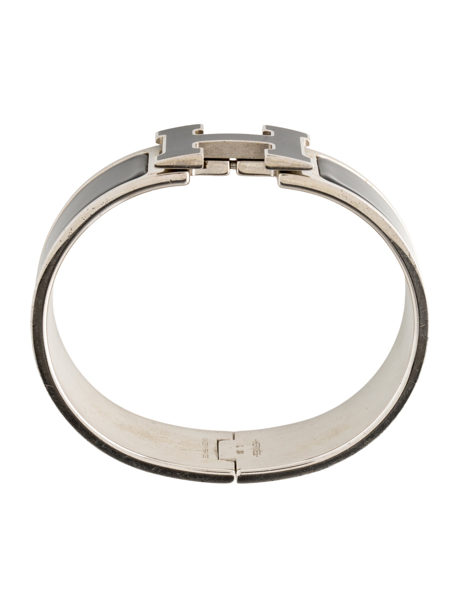 Hermès Clic Clac H Enamel at Turnlock Bracelet