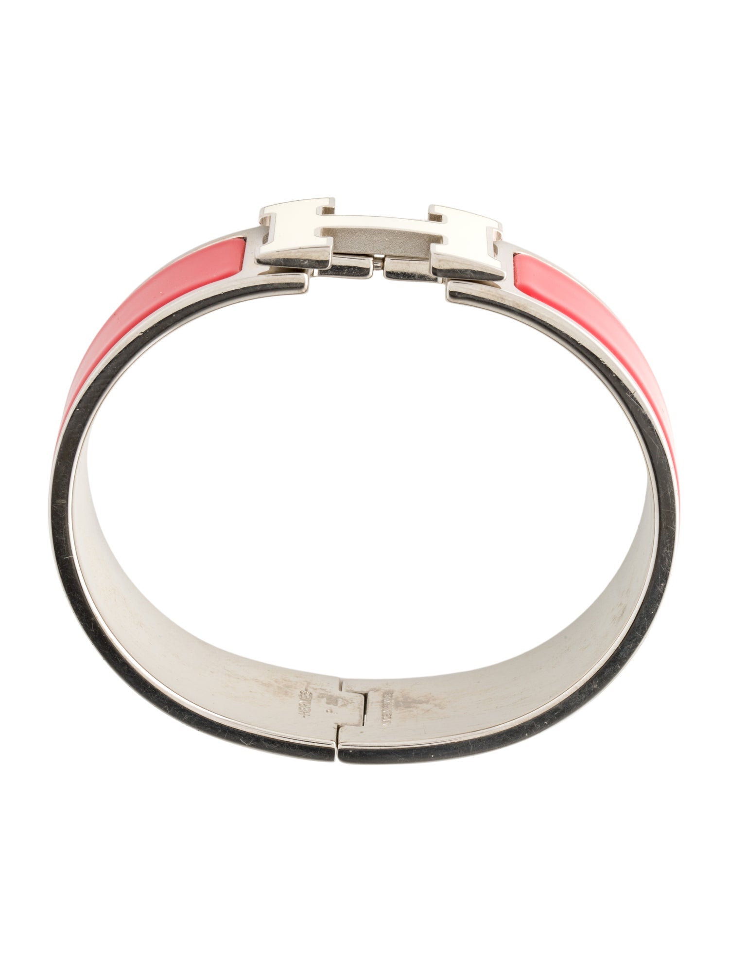 Hermès Clic Clac H Enamel at Turnlock Bracelet