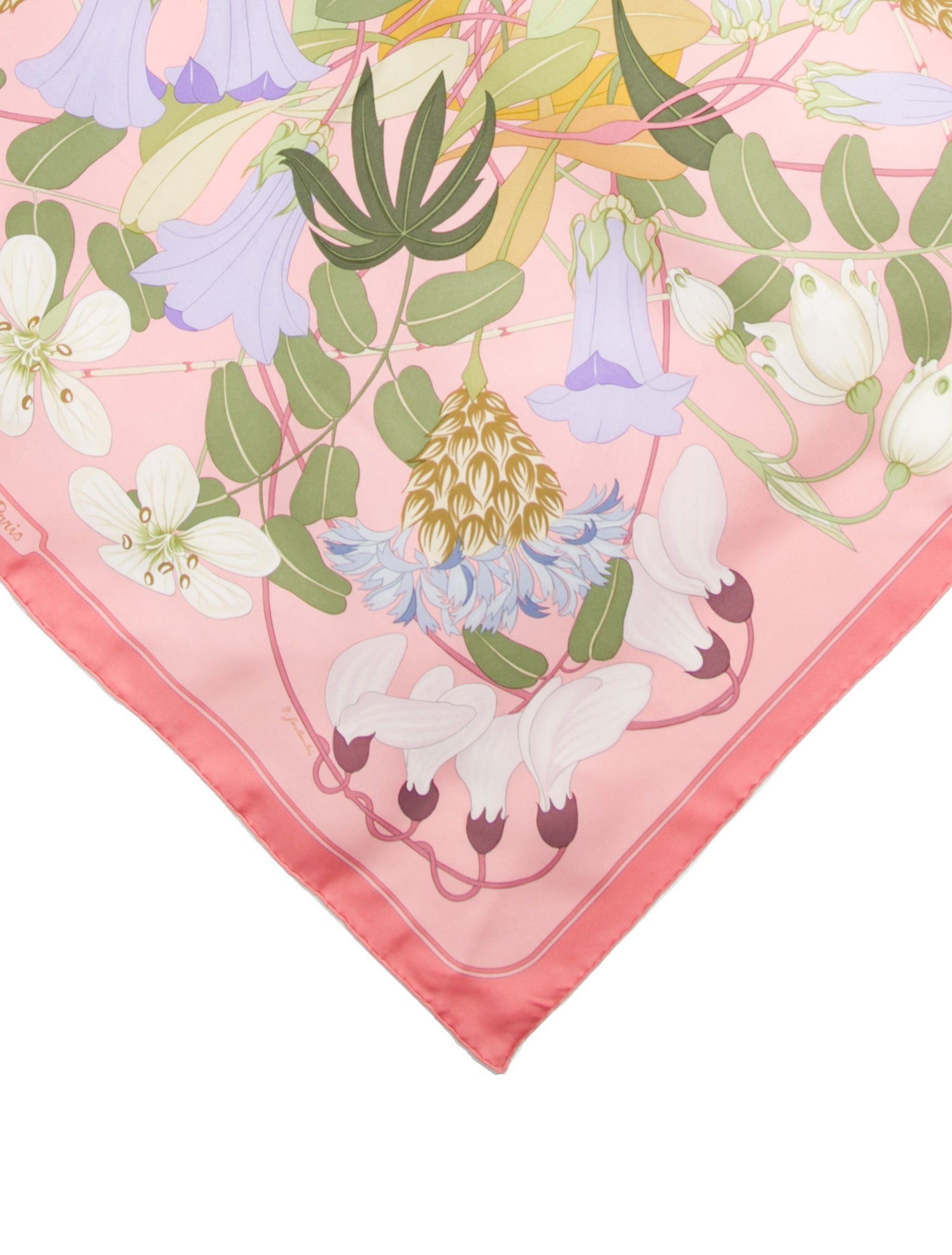 Hermès Flora Graeca Silk Scarf