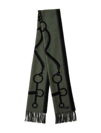 Hermès Casaque Mors Cashmere Muffler