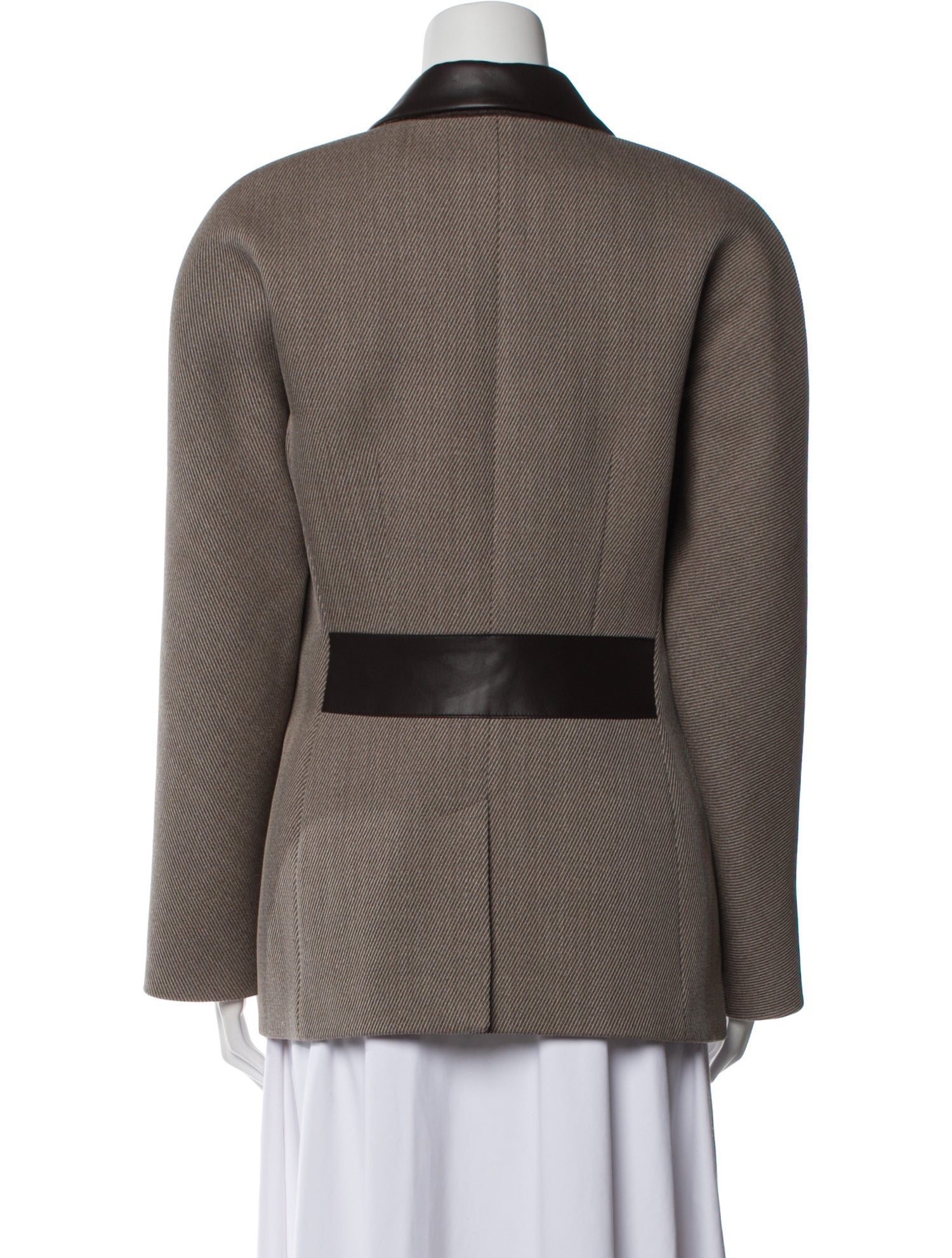 Hermès Virgin Wool Striped Blazer