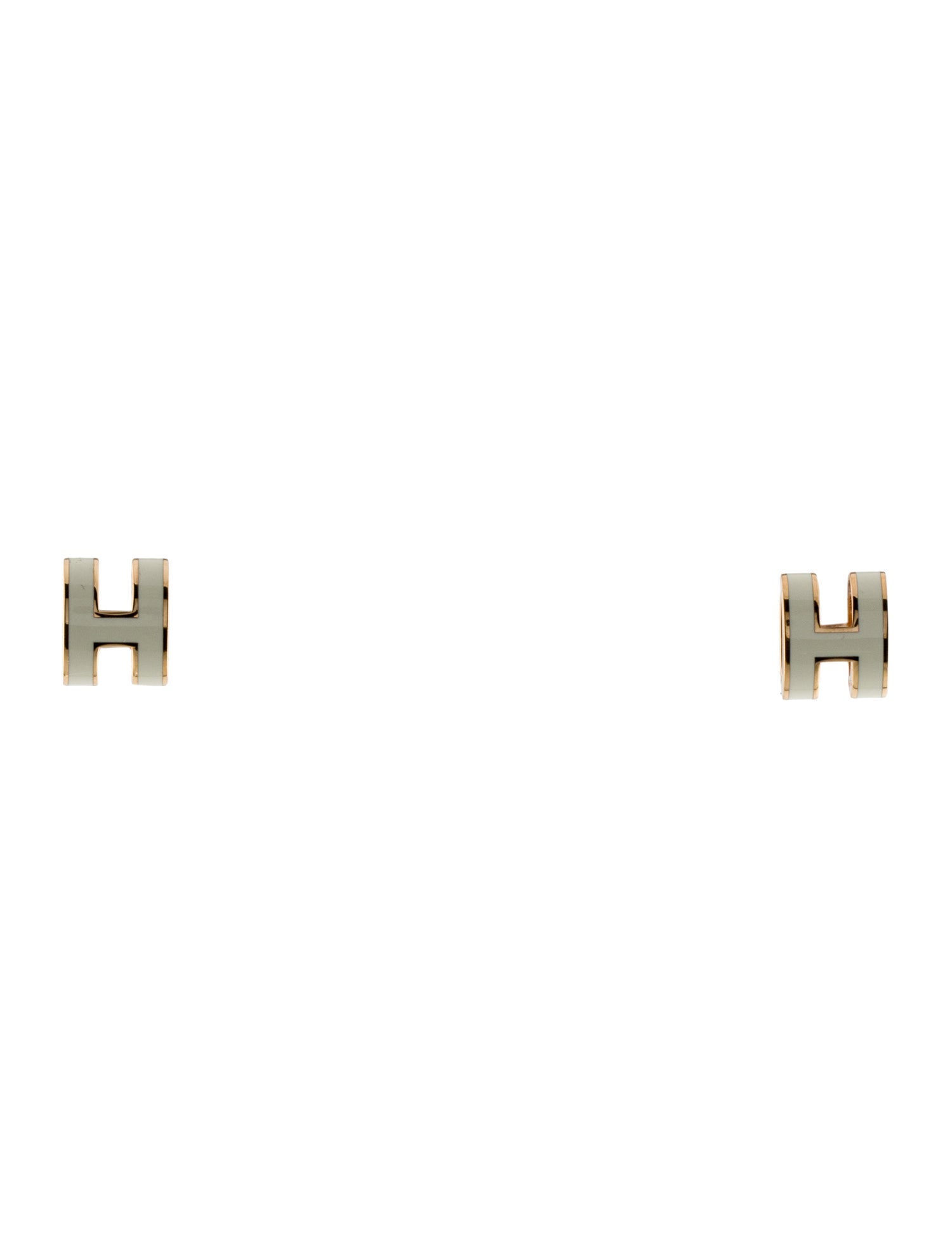 Hermès Mini Pop H Stud Earrings