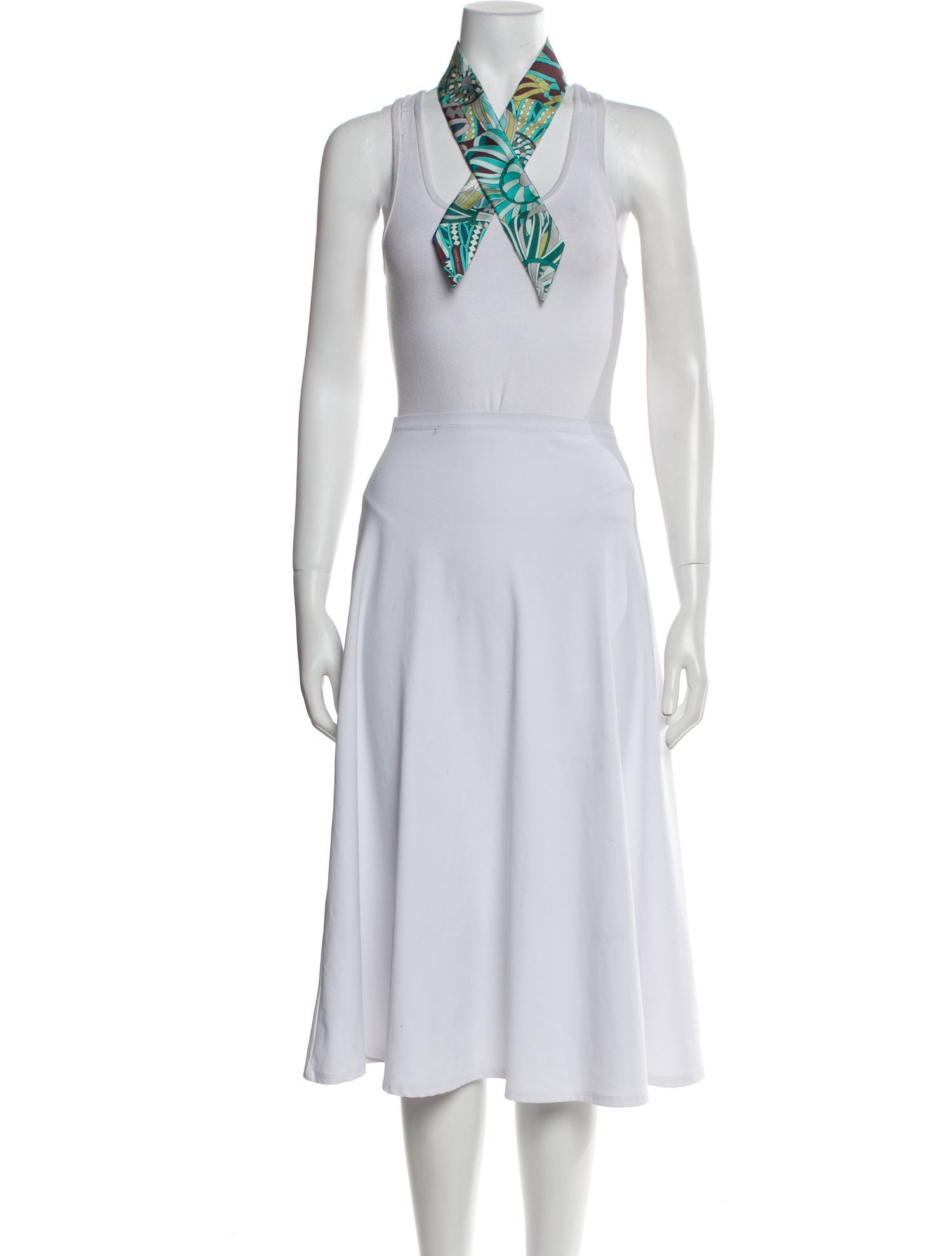 Hermès Les Flots du Cheval Silk Twilly Scarf w/ Tags