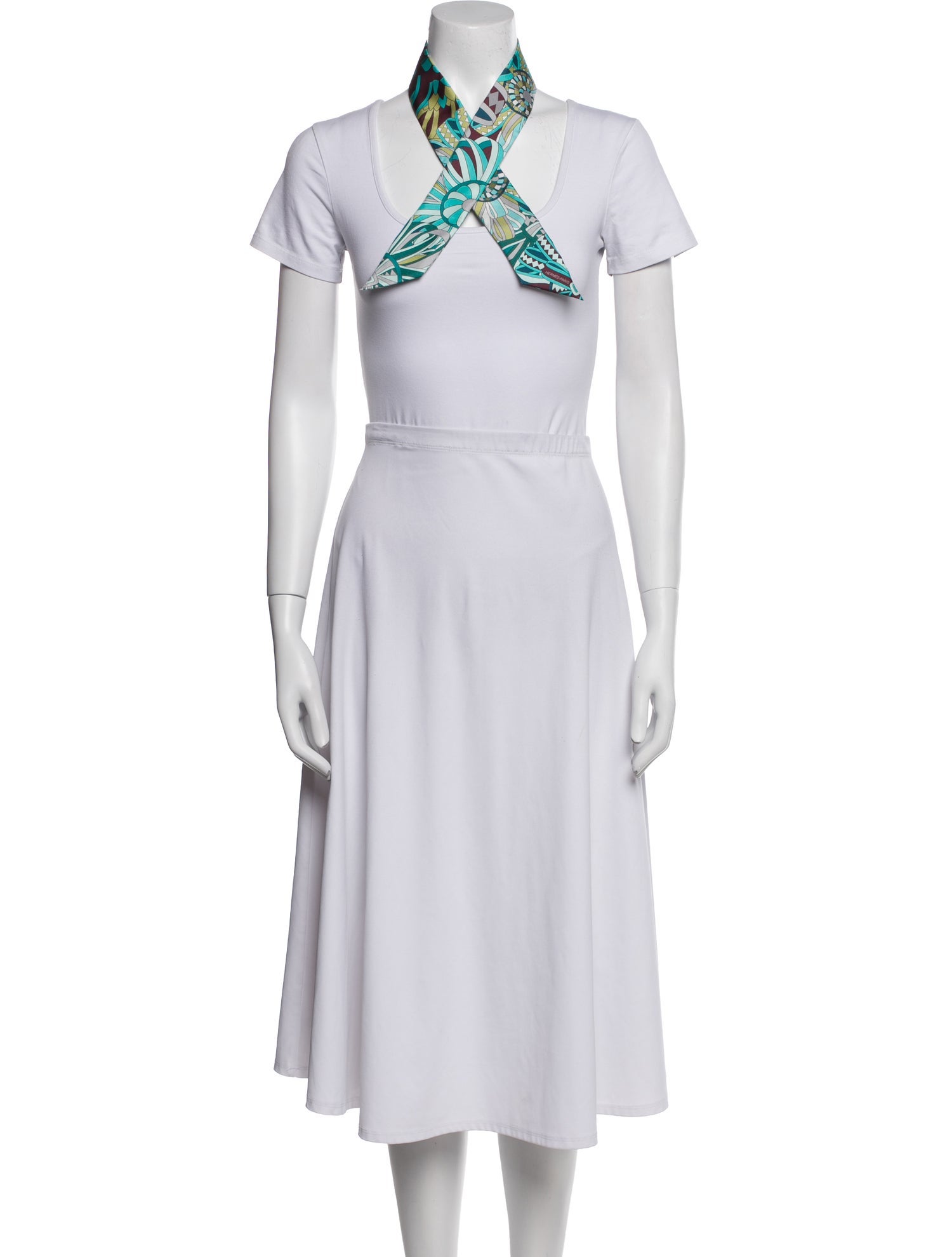 Hermès Les Flots du Cheval Silk Twilly Scarf w/ Tags