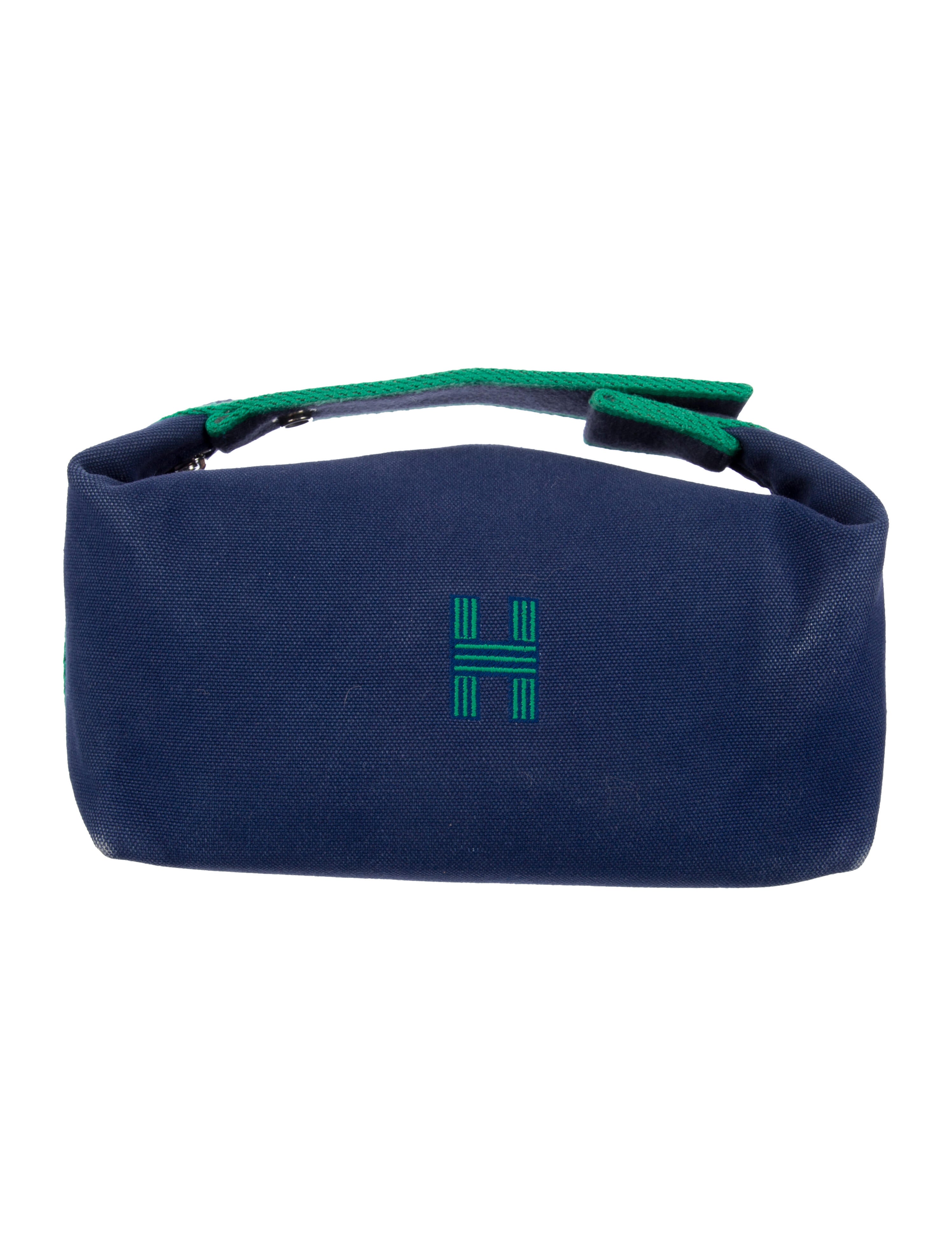 Hermès Small Toile Bride-A-Brac Case