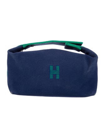 Hermès Small Toile Bride-A-Brac Case