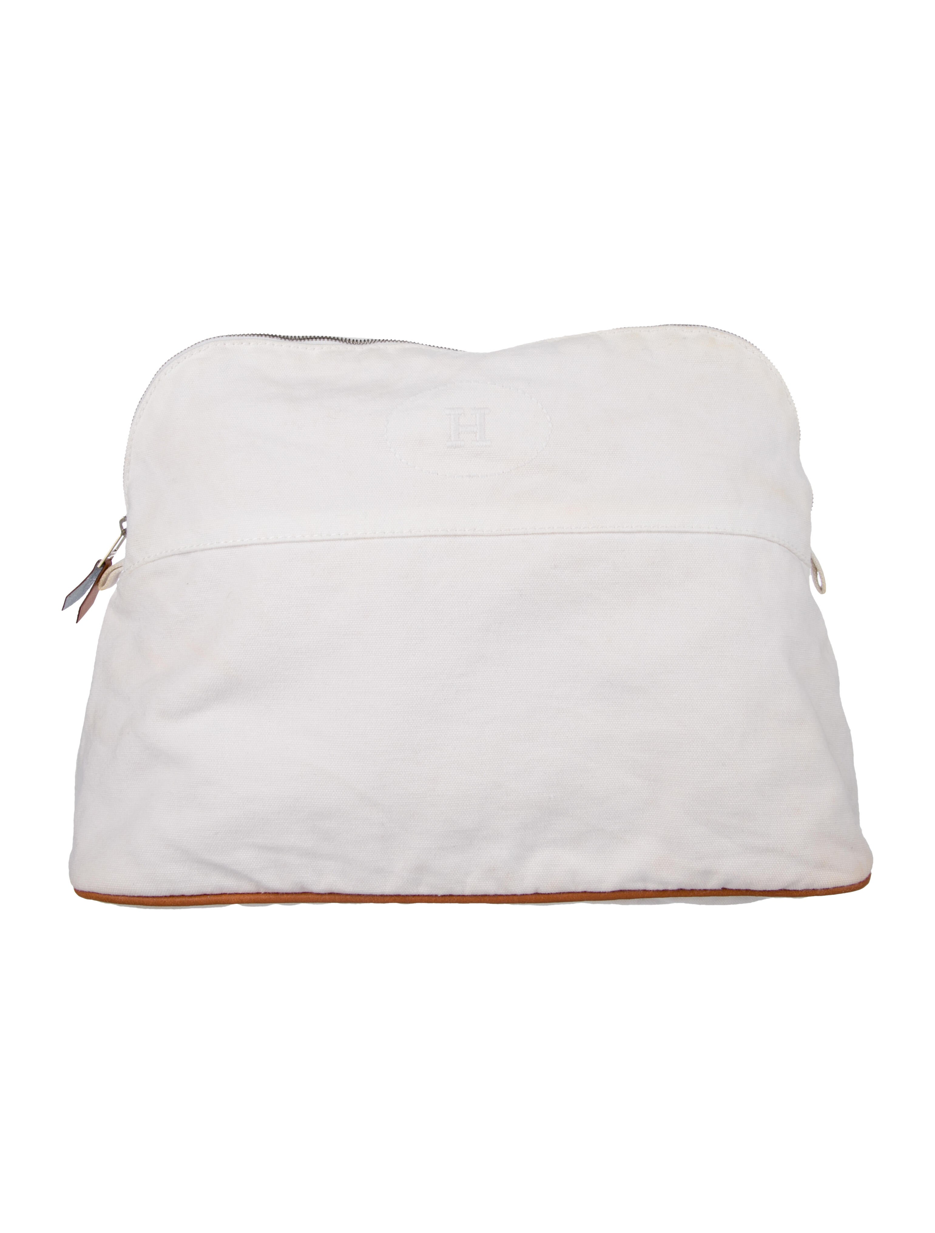 Hermès Toile Bolide GM Pouch