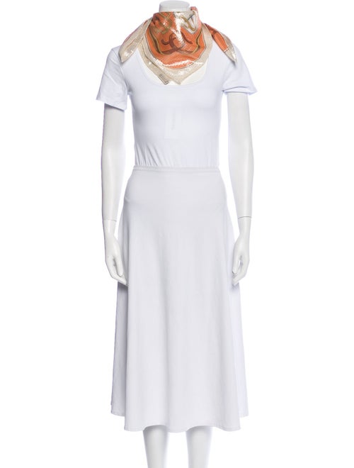 Hermès Bouclerie d'Attelage Carré Glitter Silk Scarf