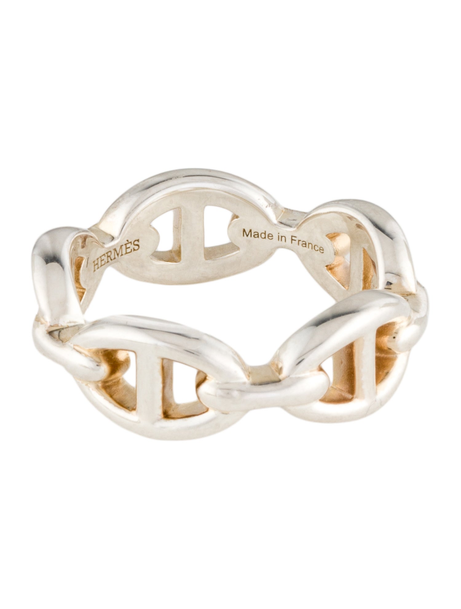 Hermès Chaine d'ancre Enchainee Ring, Small Model