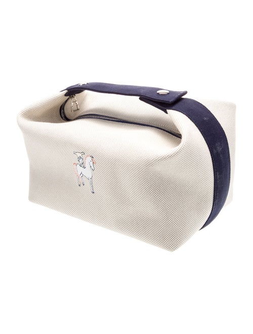 Hermès Toile Bride-A-Brac Cabriole Case