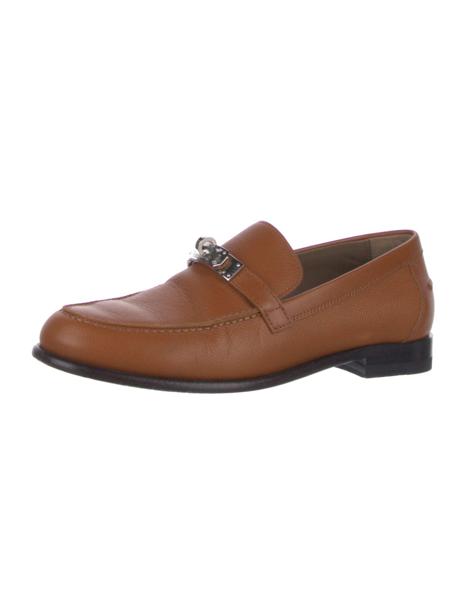 Hermès Destin Leather Loafers