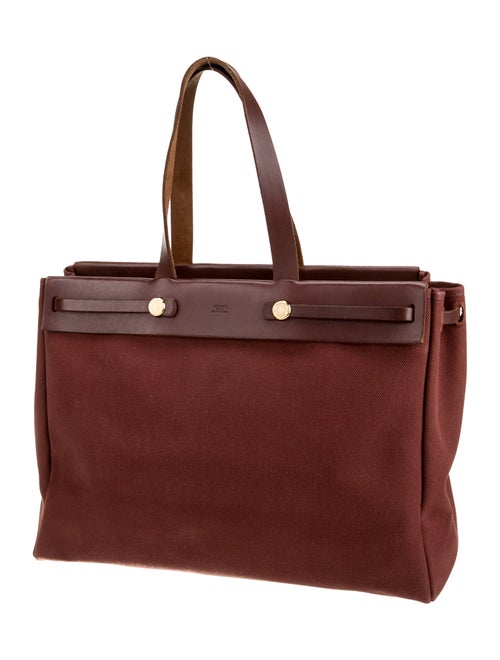 Hermès Toile Herbag Cabas MM