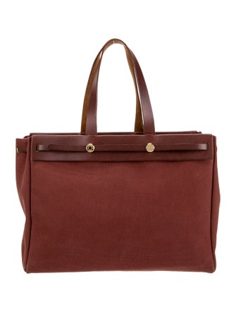 Hermès Toile Herbag Cabas MM