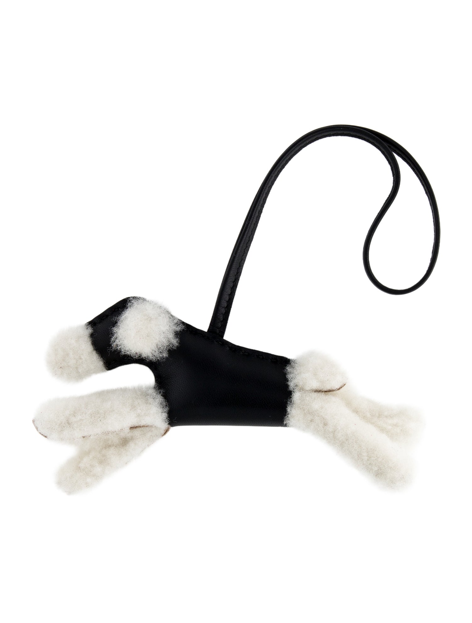 Hermès Milo & Shearling Budy Bag Charm