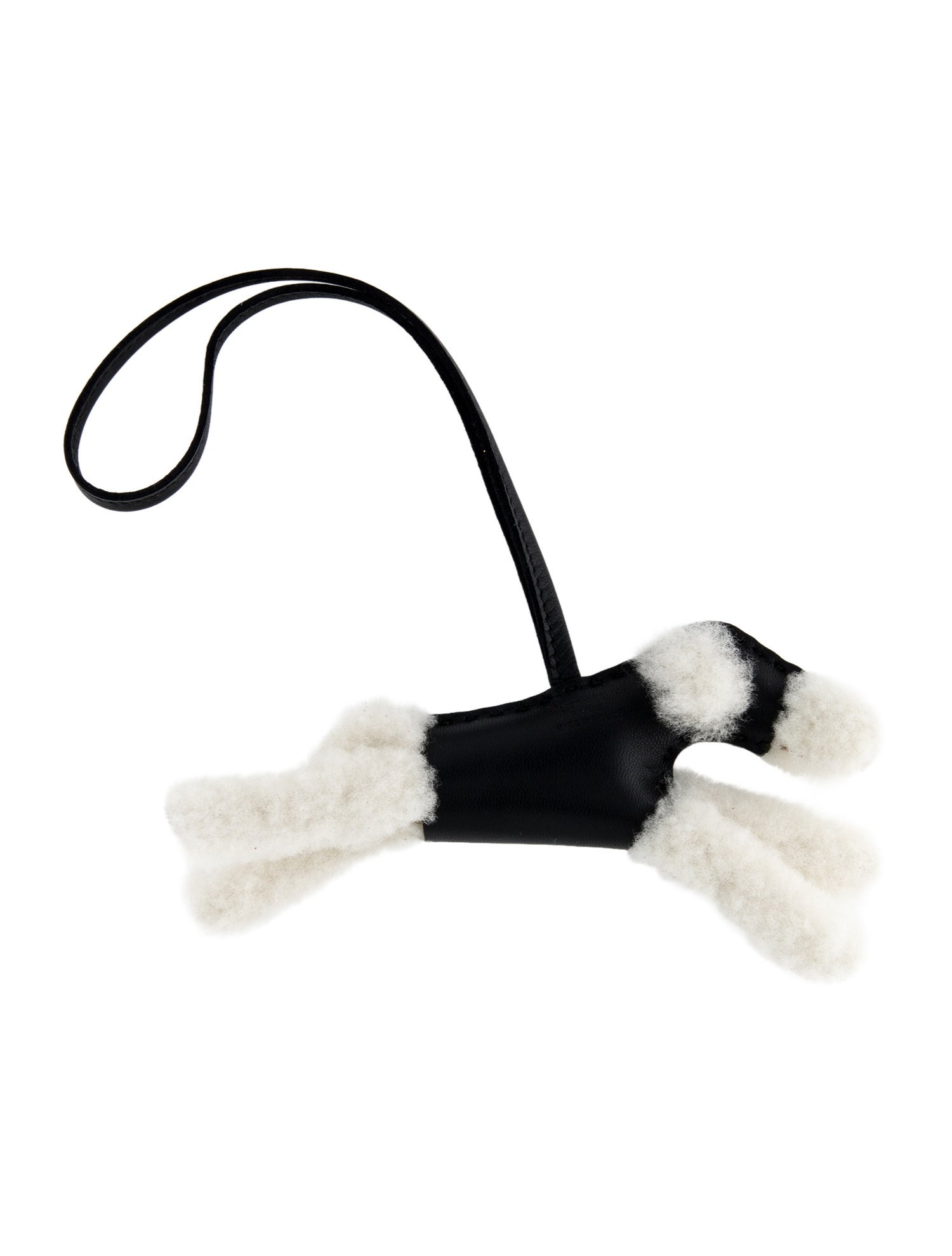 Hermès Milo & Shearling Budy Bag Charm