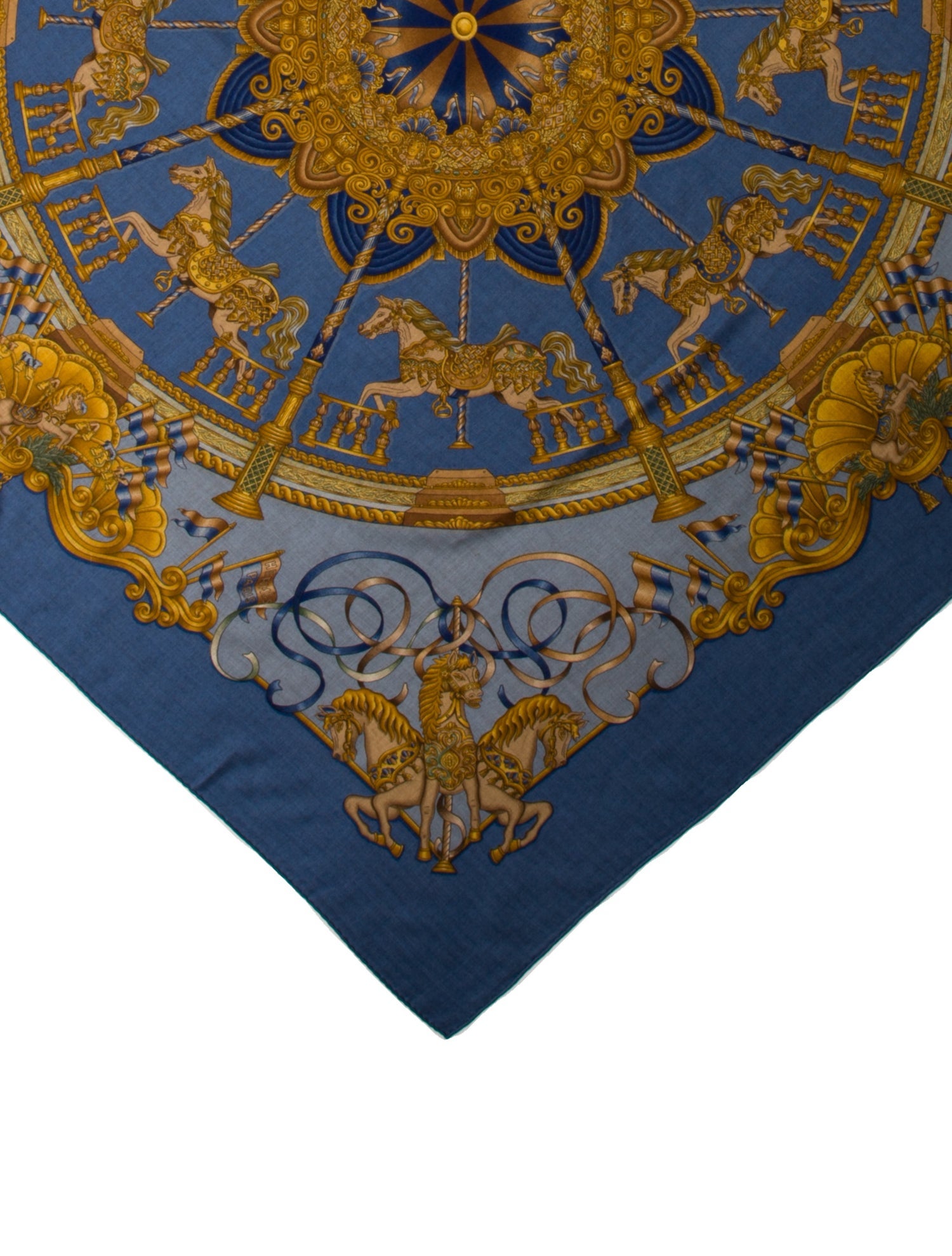 Hermès Luna Park Cashmere Shawl