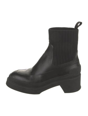 Hermès Vadrouille Leather Chelsea Boots