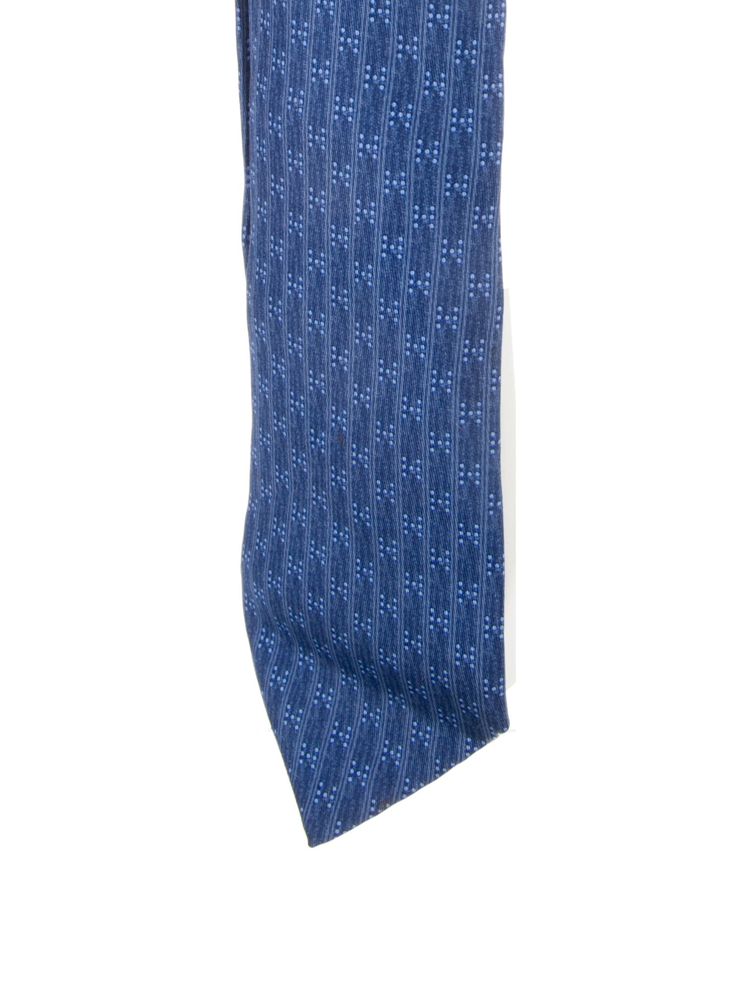 Hermès Silk Patterned Tie