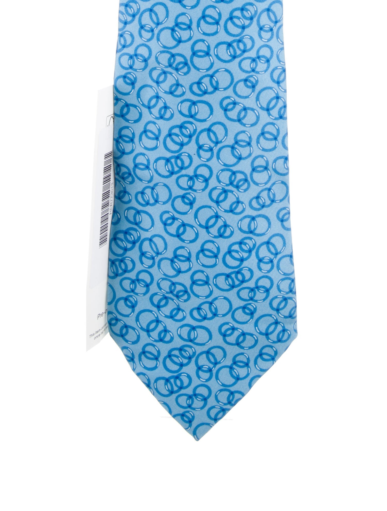 Hermès Silk Patterned Tie