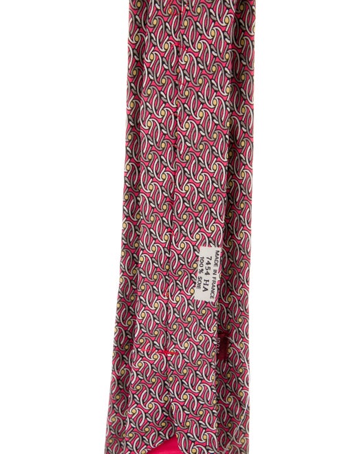 Hermès Silk Patterned Tie