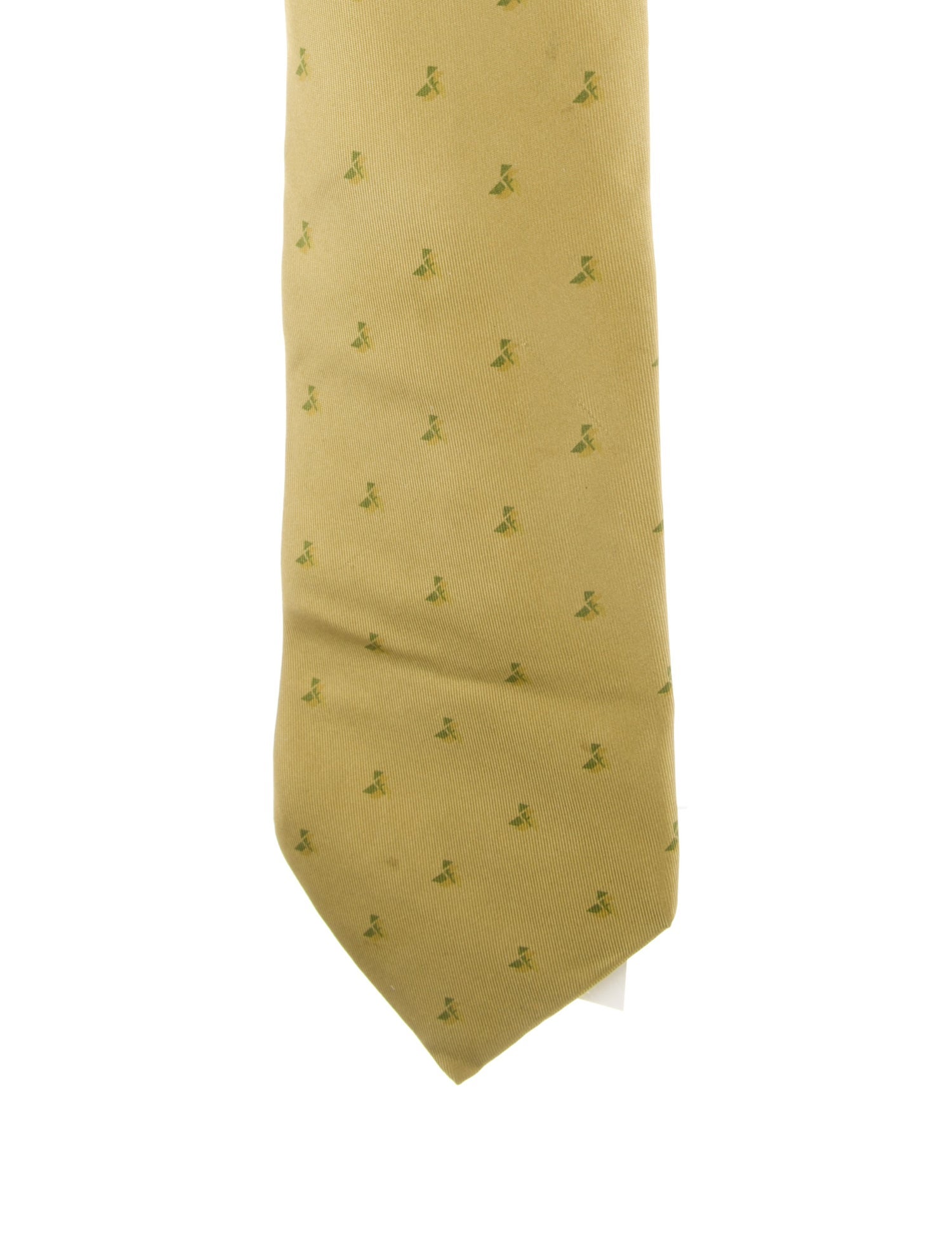 Hermès Silk Patterned Tie