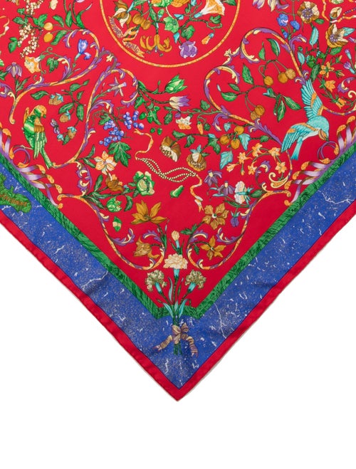 Hermès Pierres d'Orient Et d'Occident Silk Scarf