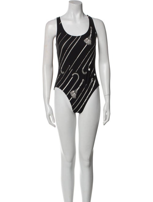 Hermès Printed One-Piece