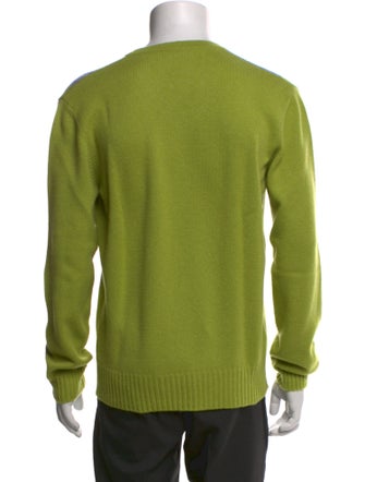 Hermès Cashmere Colorblock Pattern Pullover