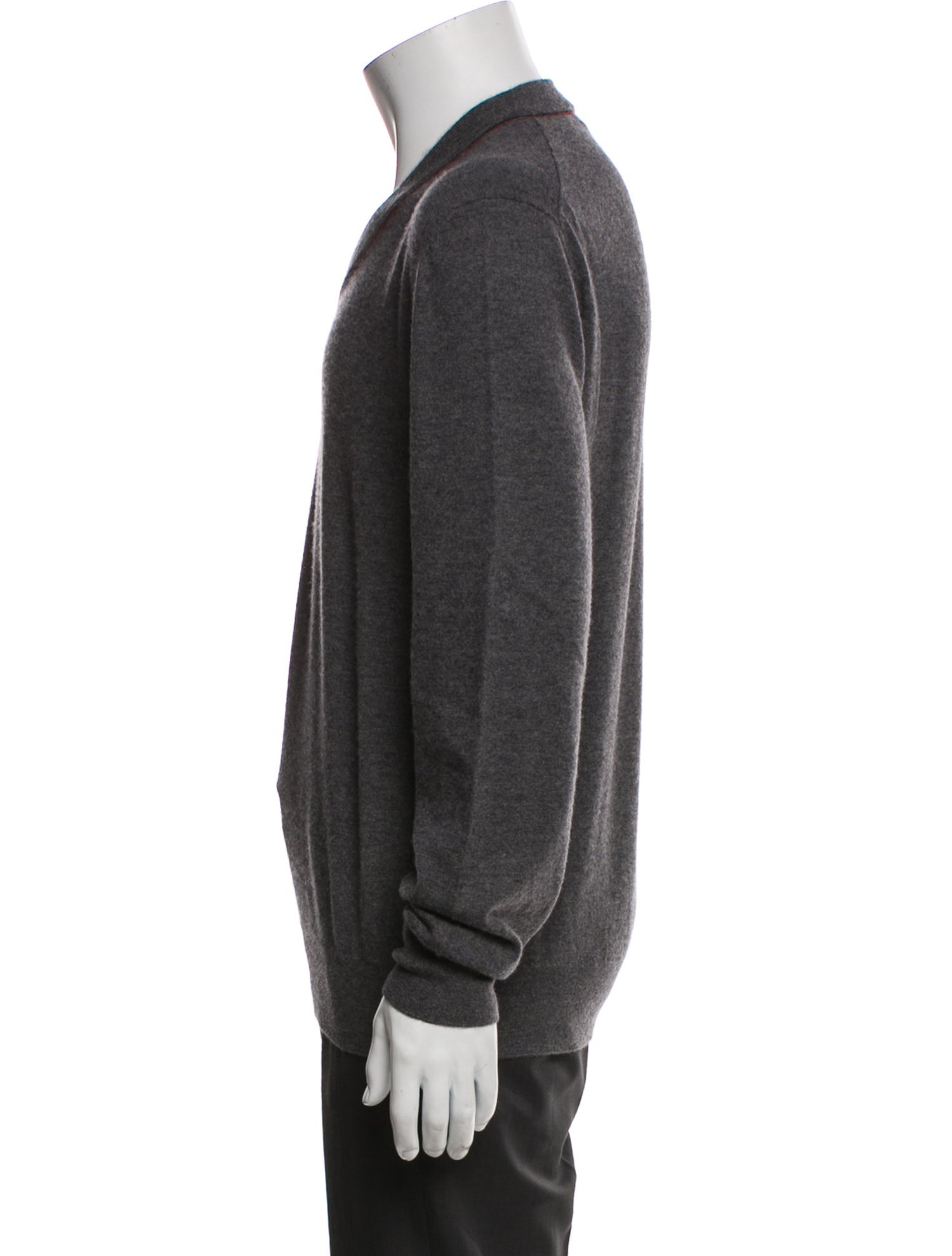 Hermès Cashmere V-Neck Pullover