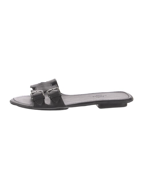 Hermès Remake Leather Slides