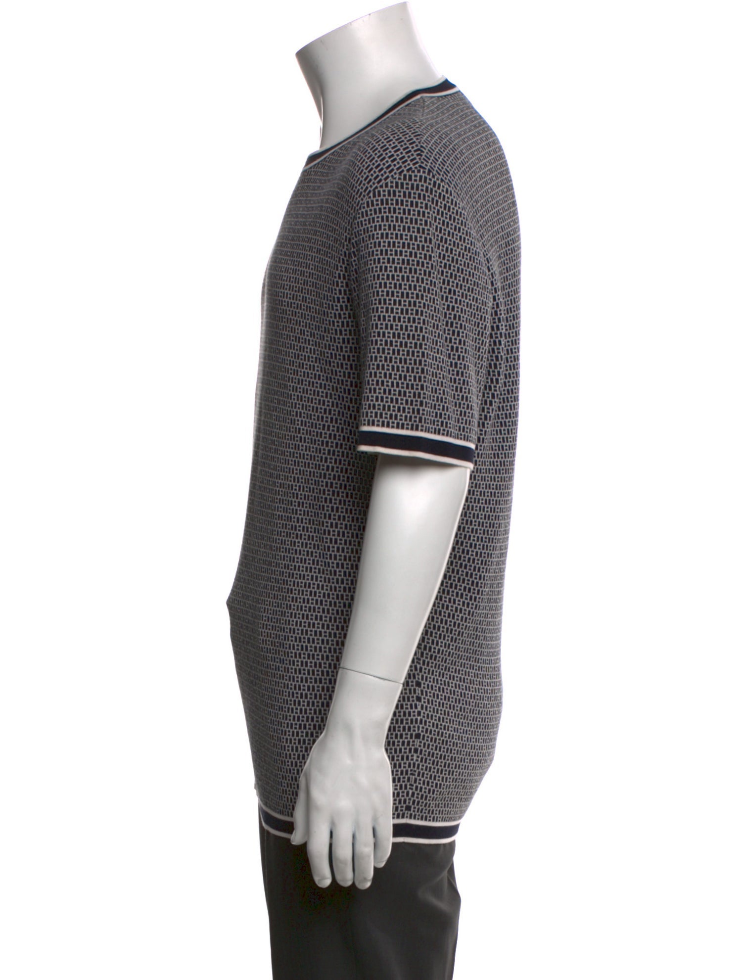 Hermès Printed Crew Neck T-Shirt