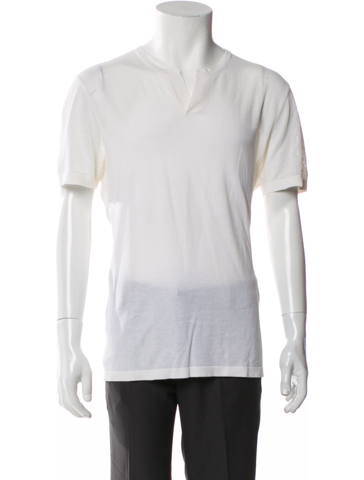 Hermès V-Neck Short Sleeve T-Shirt