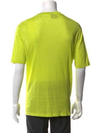 Hermès Linen Crew Neck T-Shirt