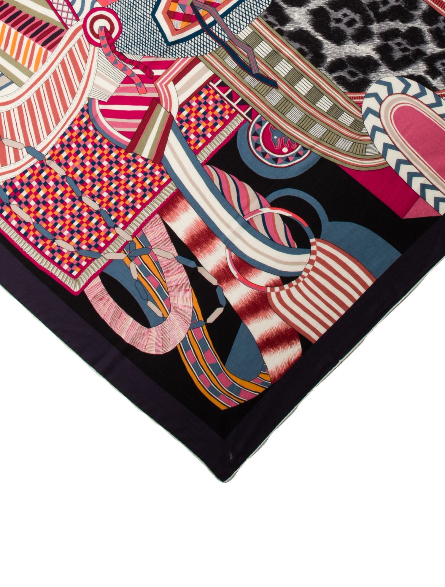 Hermès La Selle Imaginaire Cashmere Shawl