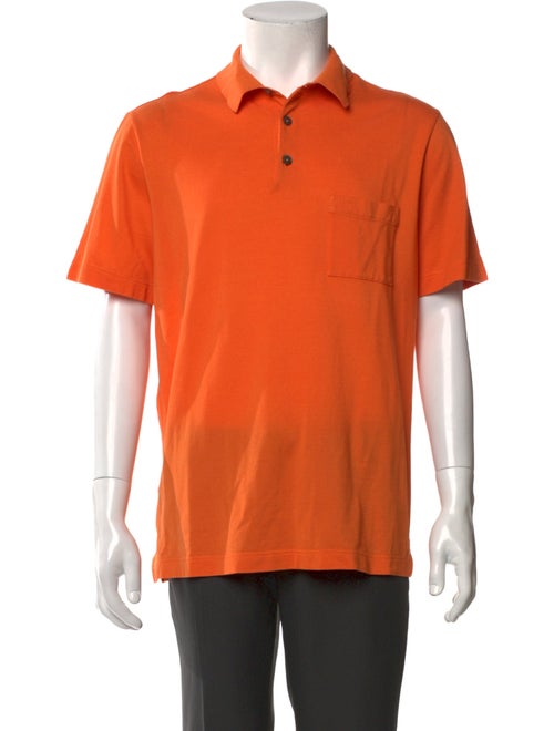 Hermès Collar Short Sleeve Polo Shirt