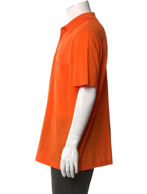 Hermès Collar Short Sleeve Polo Shirt