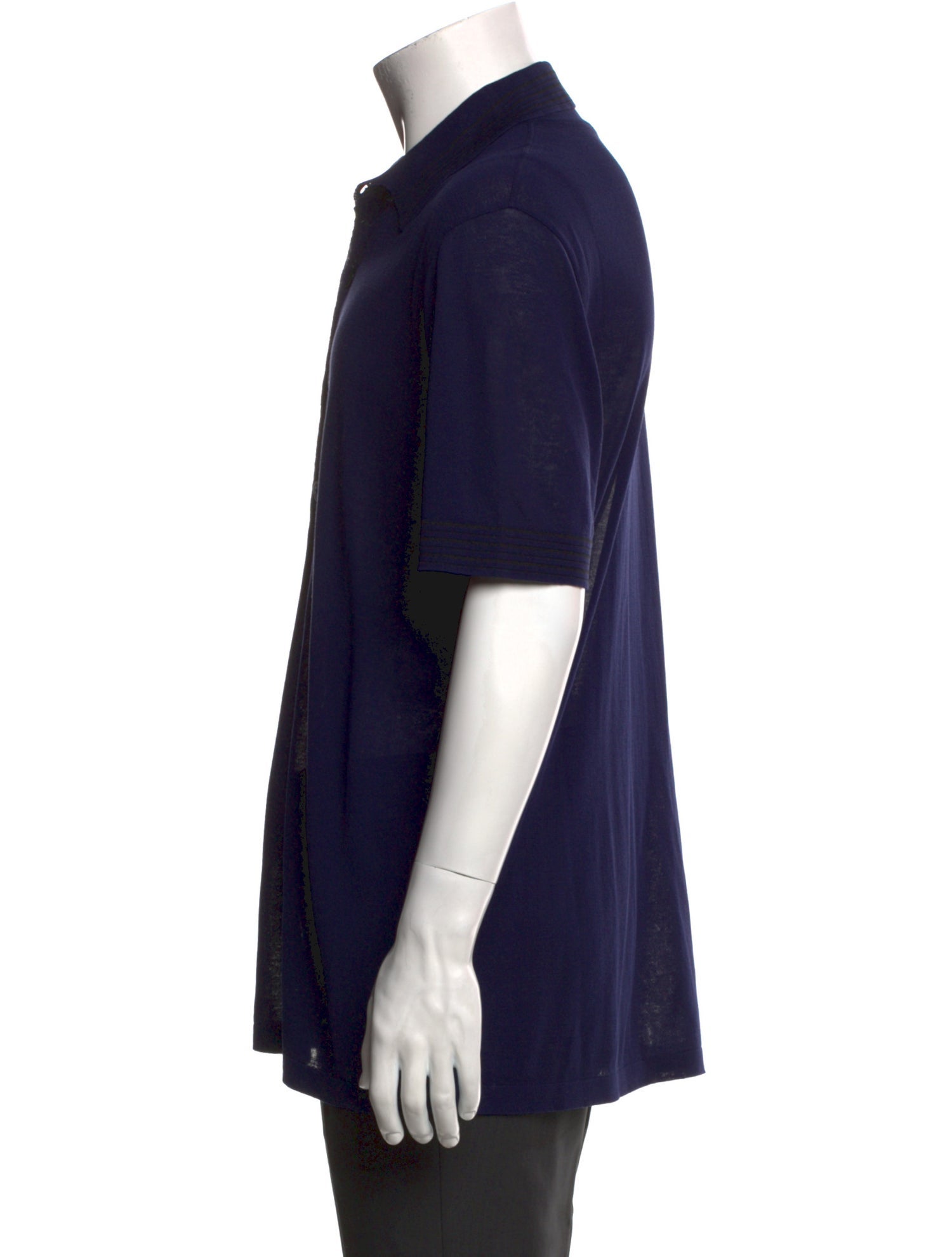 Hermès Crew Neck Short Sleeve Polo Shirt