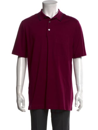 Hermès Crew Neck Short Sleeve Polo Shirt